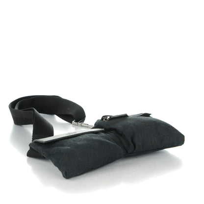 Gucci Monogram Belt Bag Black 4 of 7