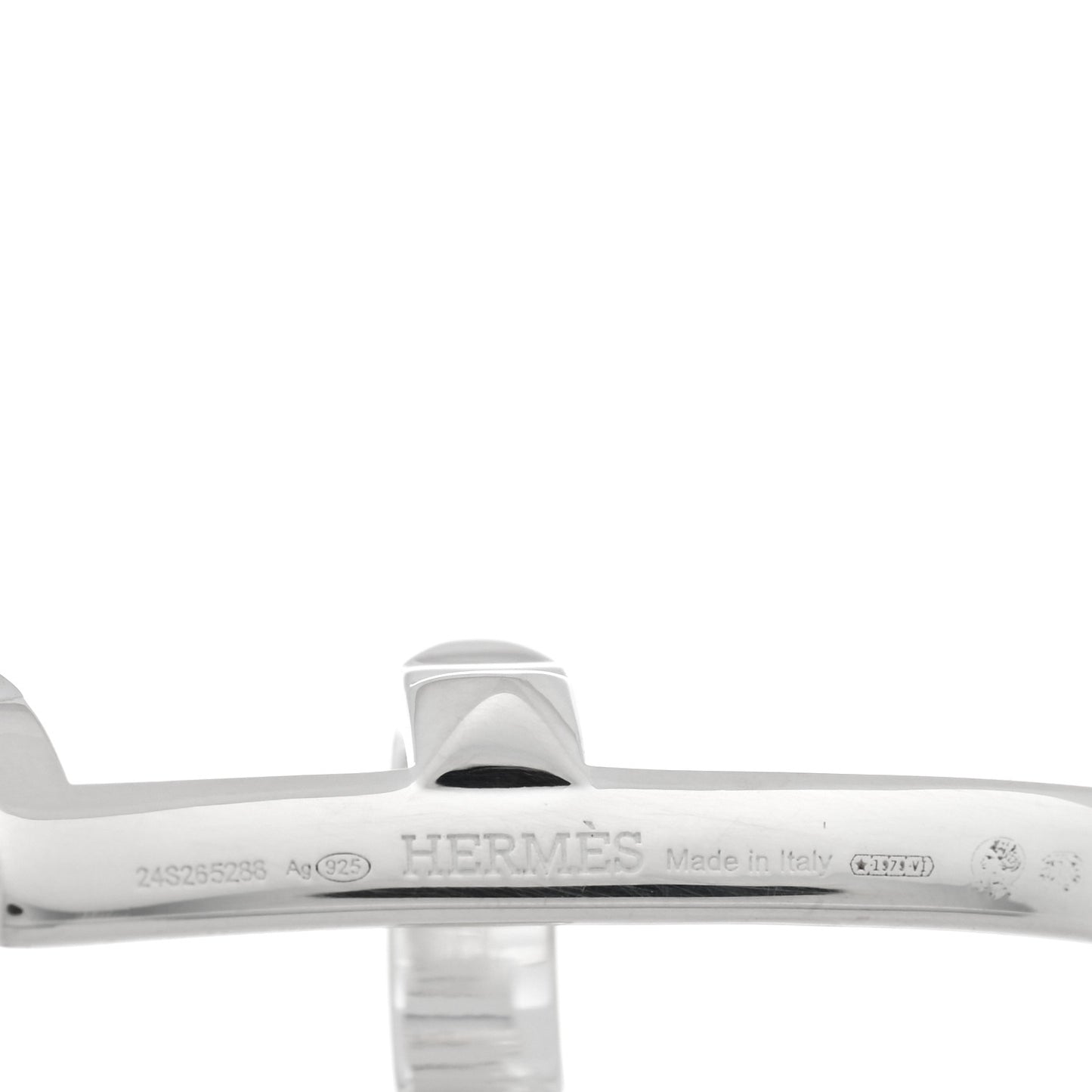 Sterling Silver Clou d'H Left Single Ear Cuff