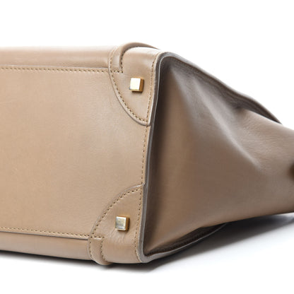 Celine Smooth Calfskin Mini Luggage Camel 7 of 11