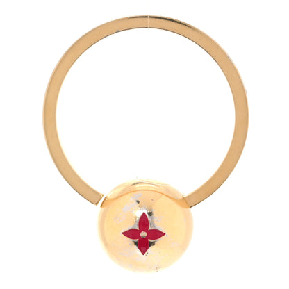 Louis Vuitton Sphere Key Ring Gold 3 of 5