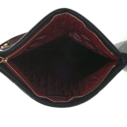 Chanel Caviar Quilted CC Beauty Clutch Black 8 of 13