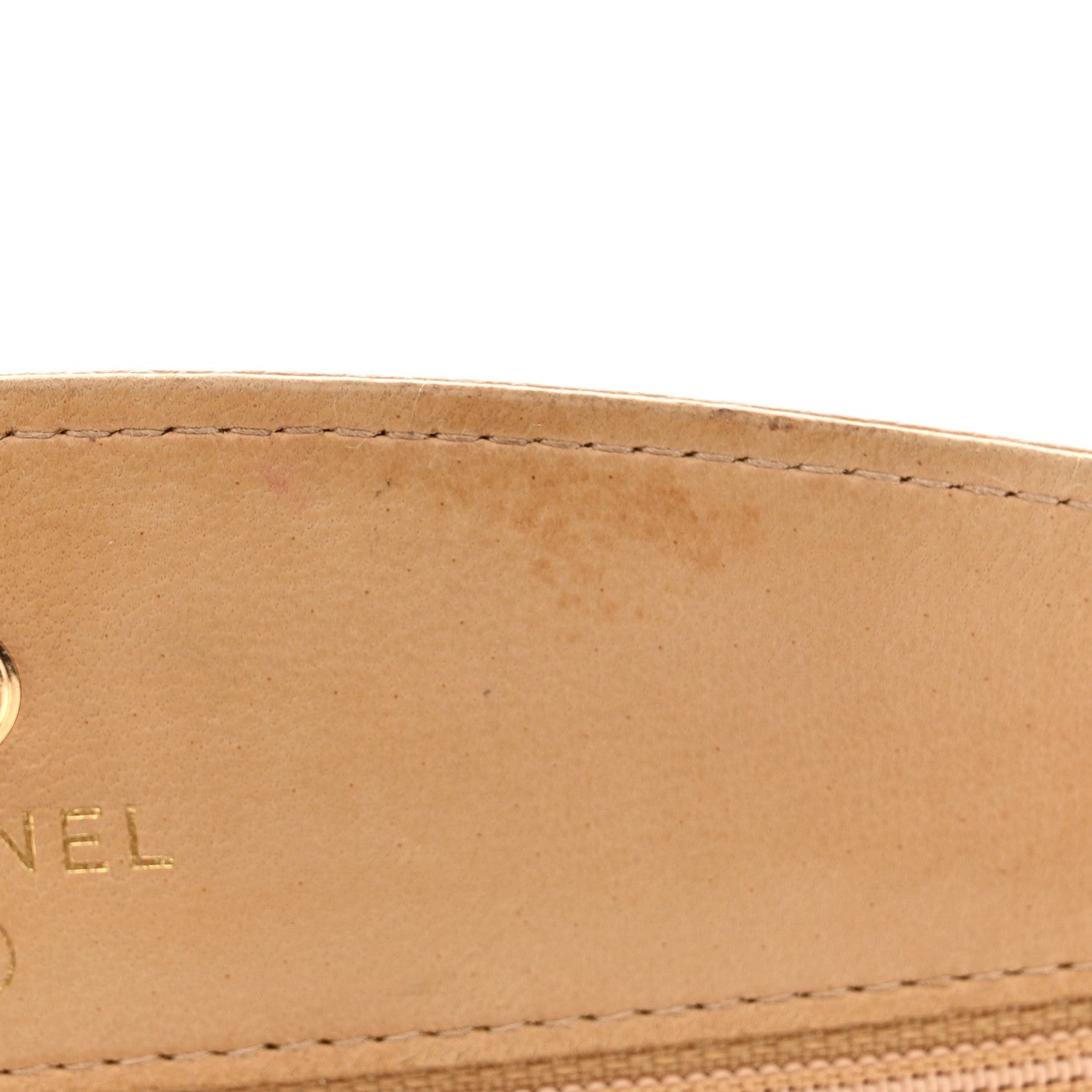 Chanel Caviar Timeless CC Wallet on Chain WOC Beige 14 of 14