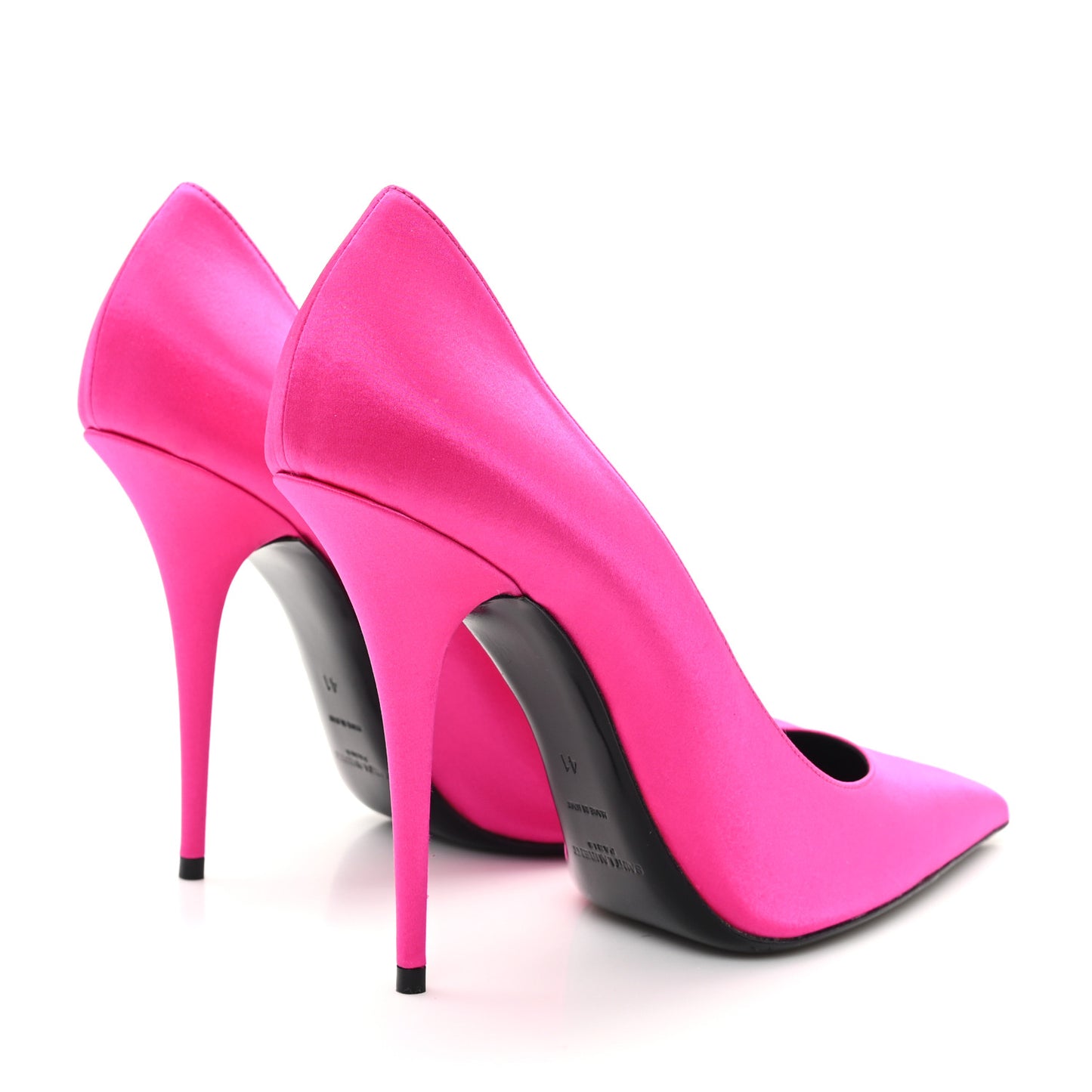 Satin Crepe Marylin 110 Pumps 41 Fuchsia