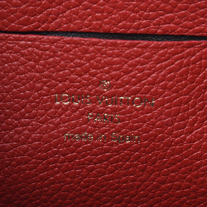 Louis Vuitton Empreinte Double Zip Pochette Marine Rouge 7 of 11