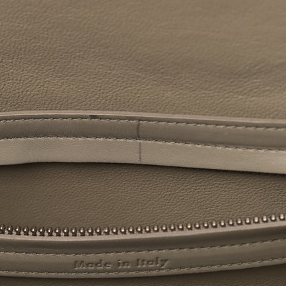 Celine Crocodile Embossed Nubuck Medium Phantom Luggage Beige 22 of 25