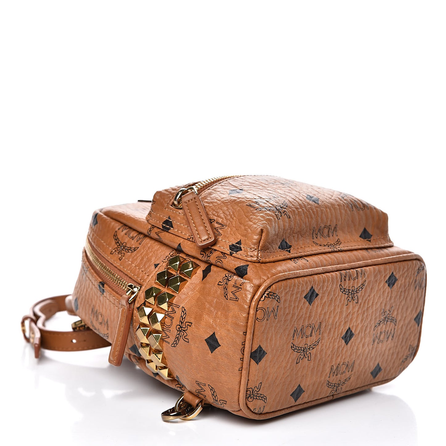 Visetos Side Stud X-Mini Stark Bebe Boo Backpack Cognac