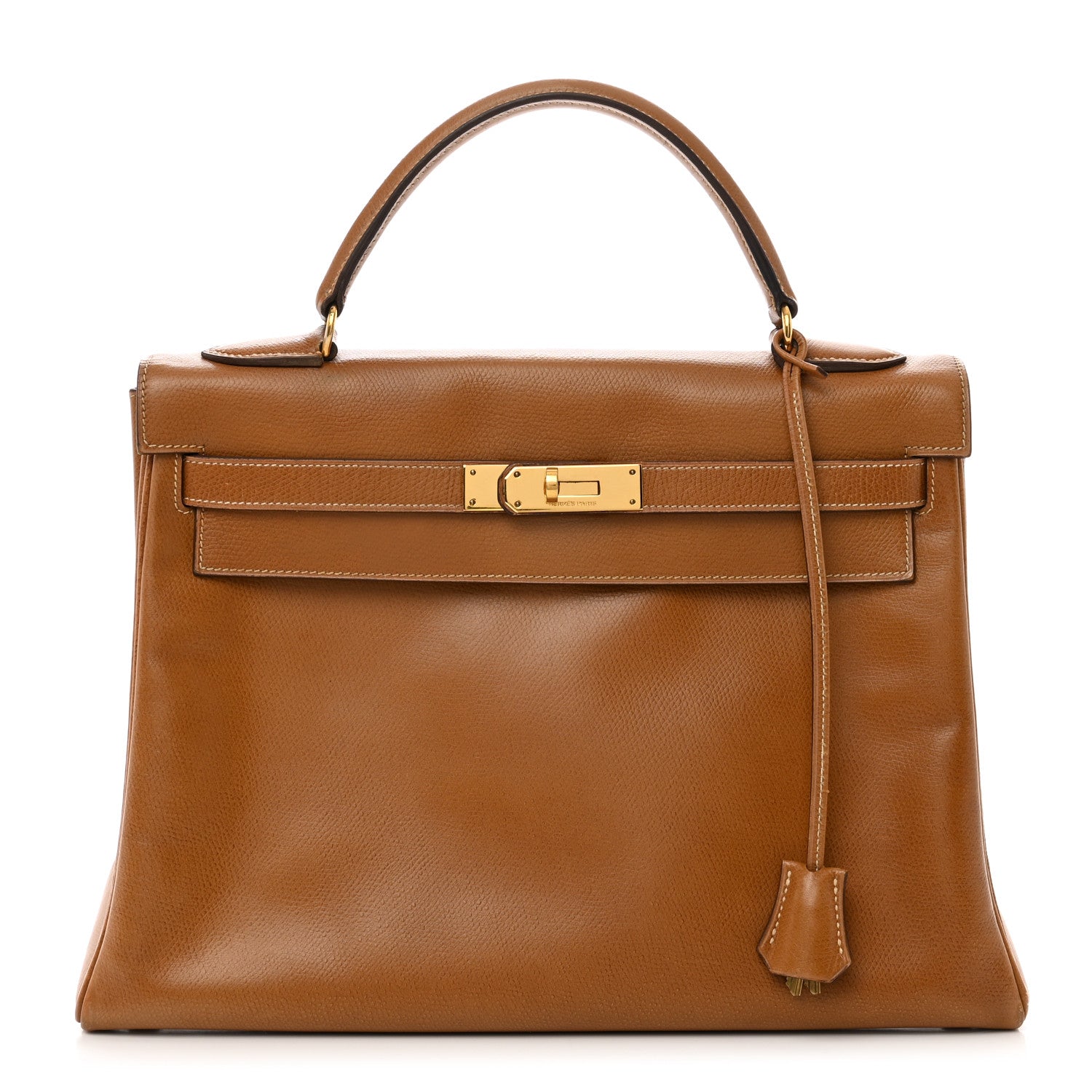 Hermes Courchevel Kelly Retourne 32 Gold 1 of 18
