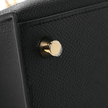 Hermes Epsom Kelly Sellier 25 Black 13 of 13