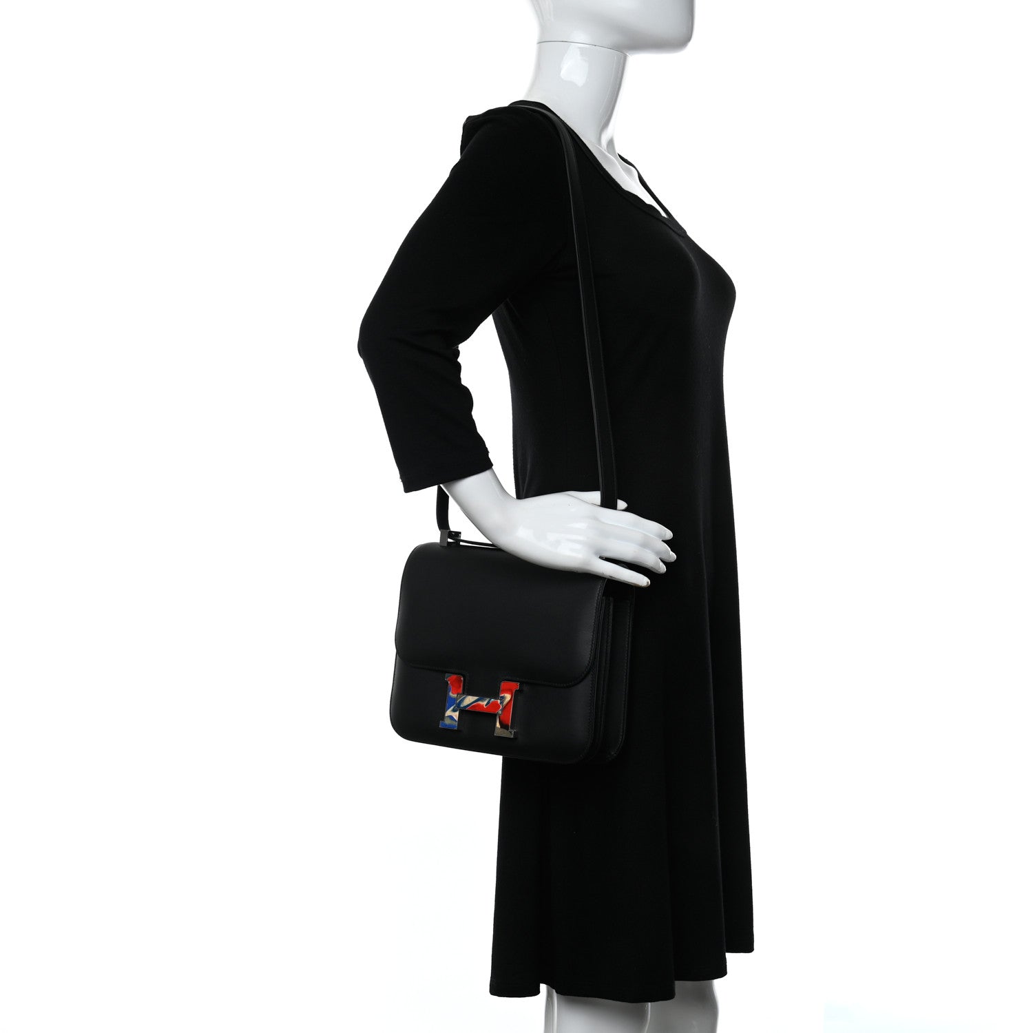 Hermes Swift Marble Constance 24 Black 2 of 9