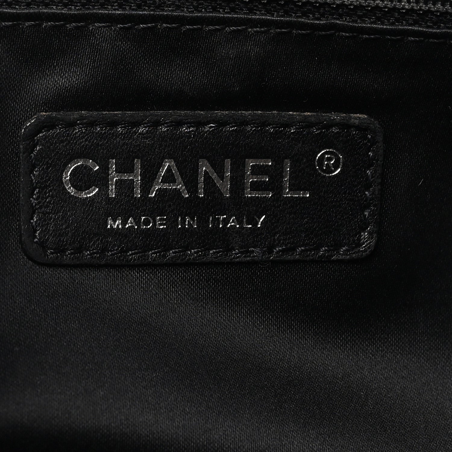 Chanel Caviar Quilted Grand Shopping Tote GST Black 4 of 9