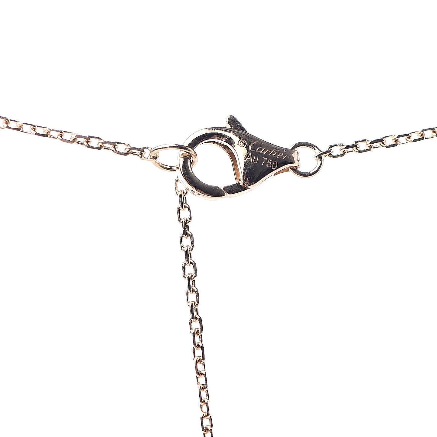 18K Yellow Gold Diamond Lapis Lazuli XS Amulette de Pendant Necklace