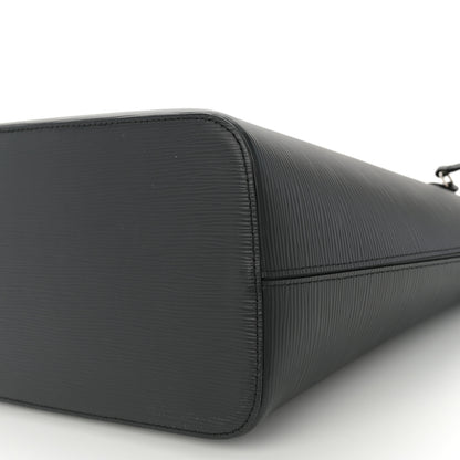 Louis Vuitton Epi Neverfull MM Black 10 of 10