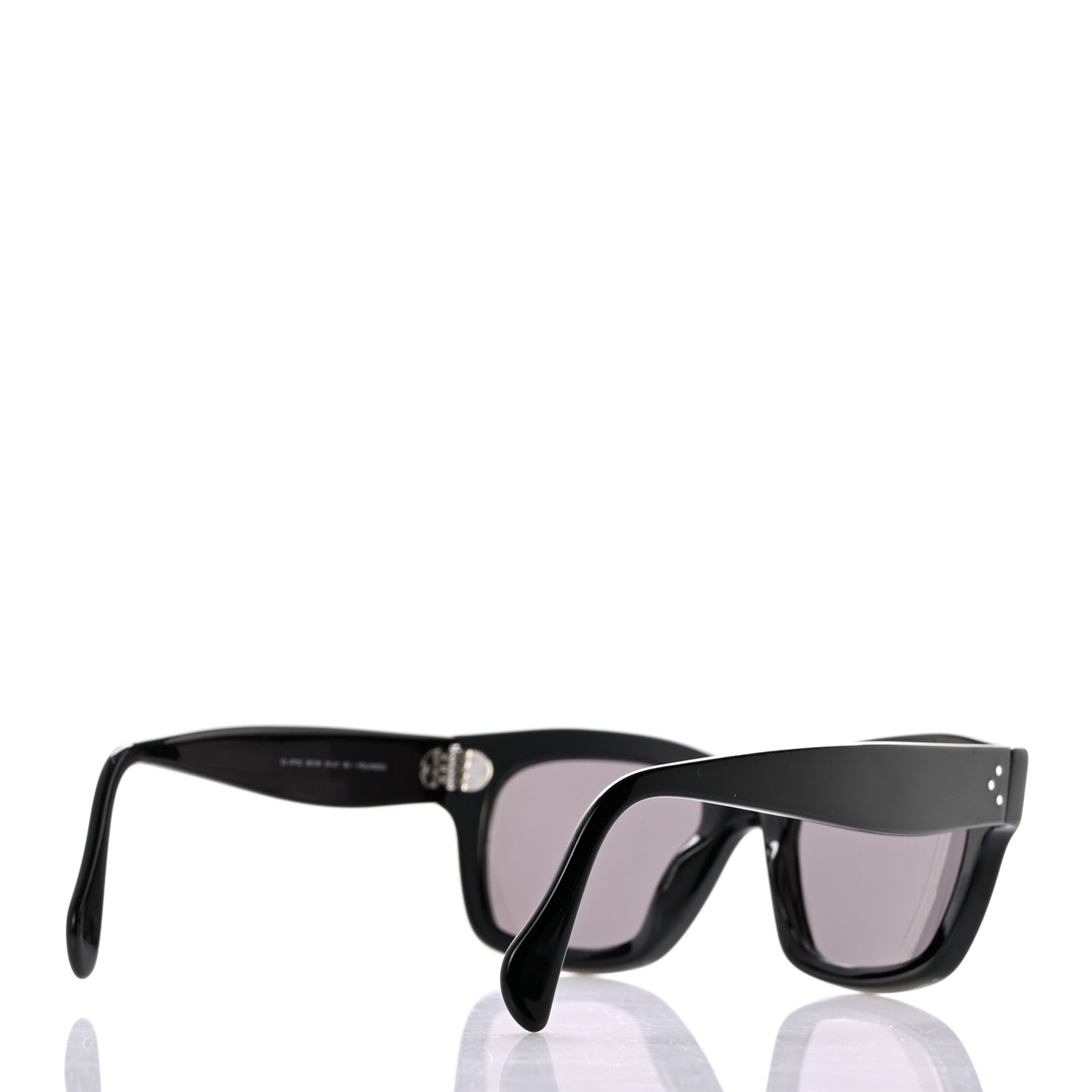 Acetate Polarized Square Sunglasses CL 41732 Black