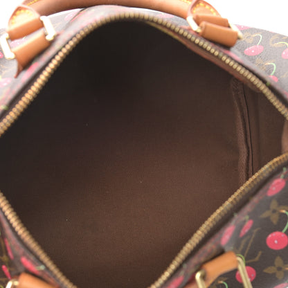Louis Vuitton Monogram Cerises Speedy 25 5 of 10