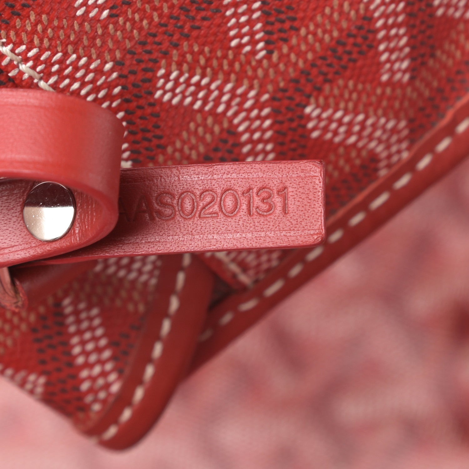 Goyard Goyardine Saint Louis GM Red 8 of 19