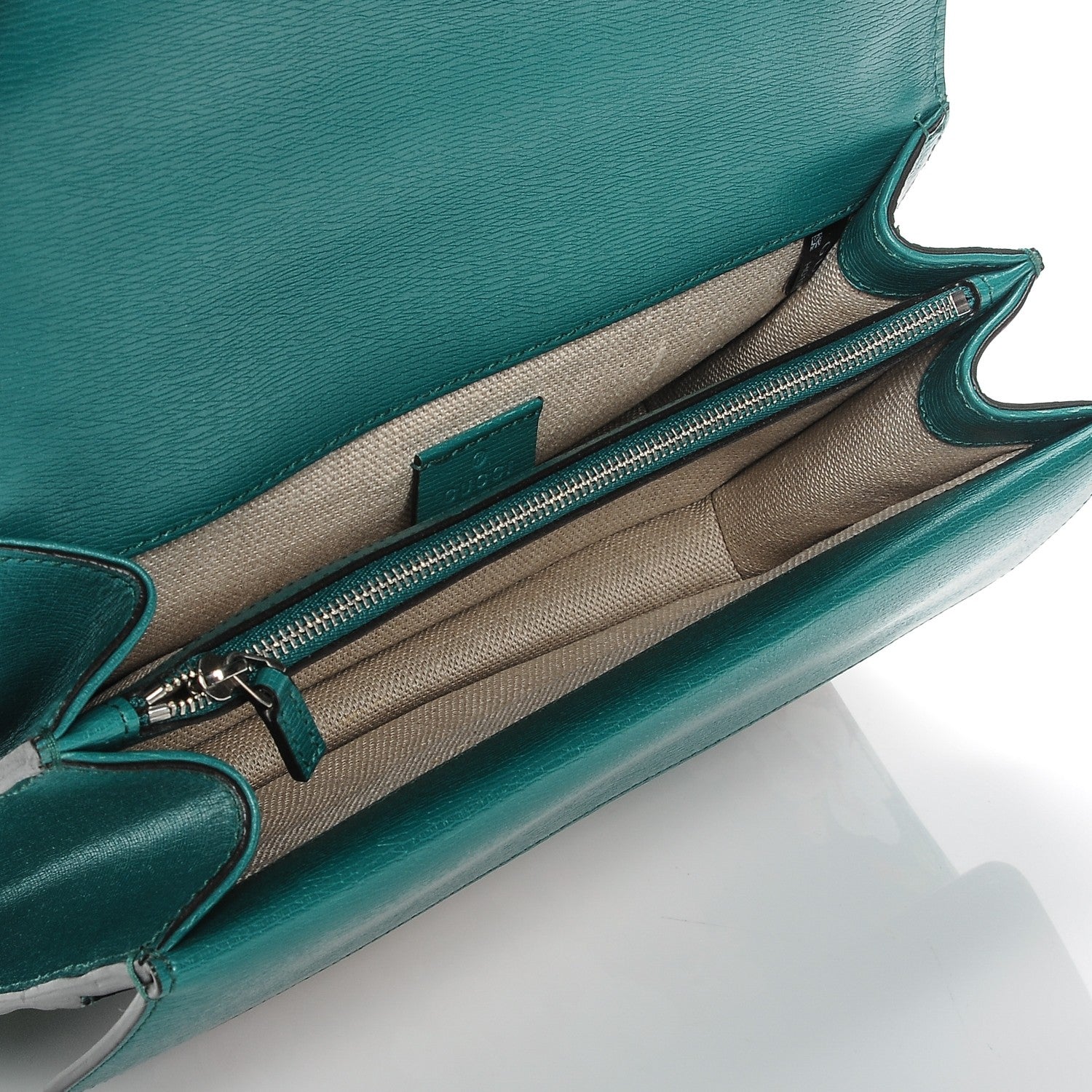 Gucci Calfskin Blooms Print Small Dionysus Shoulder Bag Bright Emerald Multicolor 5 of 6