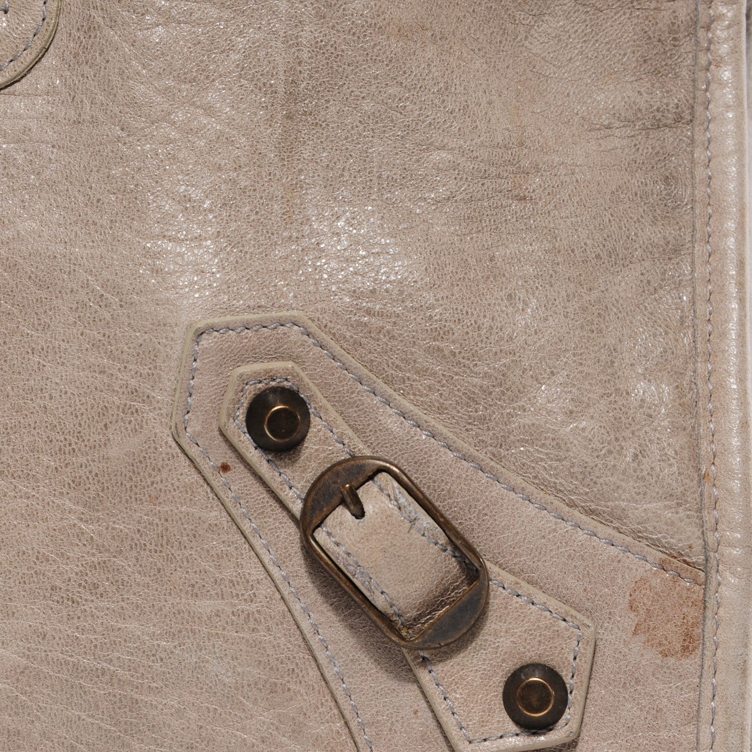 Balenciaga Chevre Classic Hardware Work Greige 6 of 10