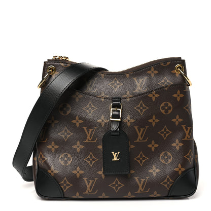 Louis Vuitton Monogram Odeon PM Black 1 of 10