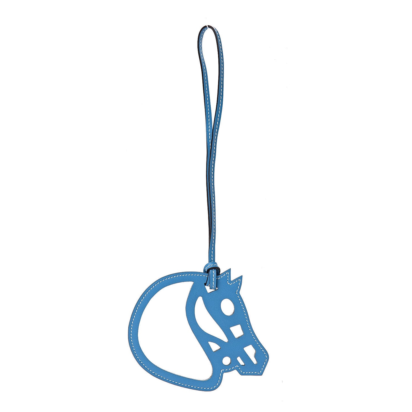 Swift Paddock Cheval Horse Bag Charm Bleu Zanzibar