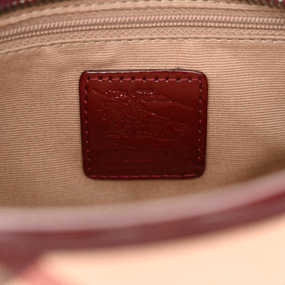 Burberry Patent Nova Check Newbury  Dark Red 5 of 11