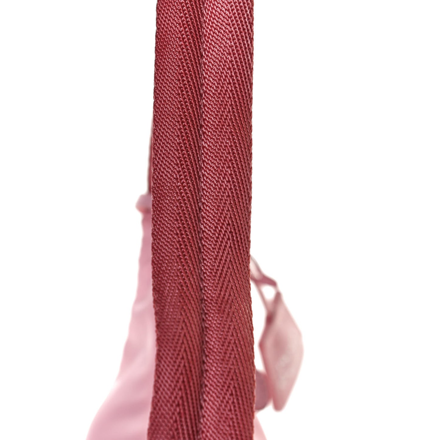 Tessuto Nylon Saffiano Mini Re-Edition 2000 Bag Rosa