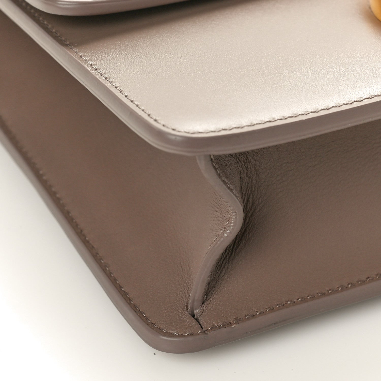 Christian Dior Box Calfskin 30 Montaigne Flap Bag Raw Beige 8 of 9