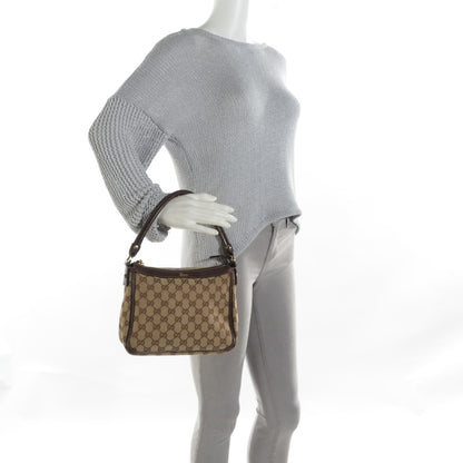 Gucci Monogram Abbey Shoulder Bag Dark Brown 2 of 7