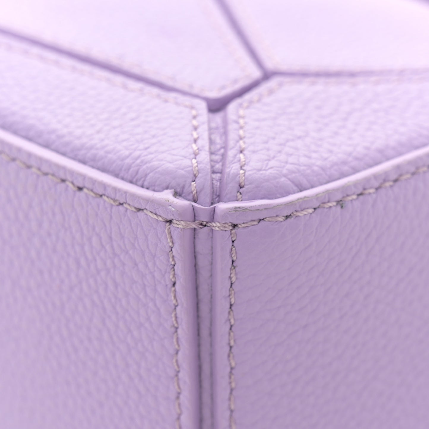 Calfskin Mini Puzzle Bag Light Mauve