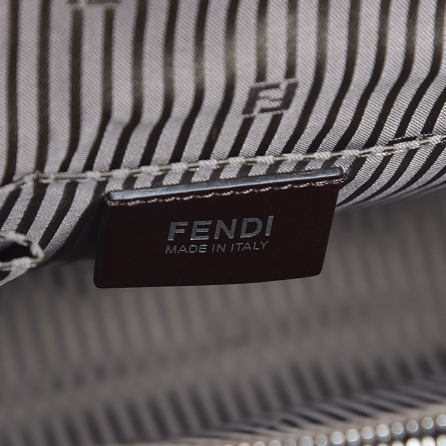 Fendi Vitello Elite Regular 2Jours Tote Tortora 7 of 9