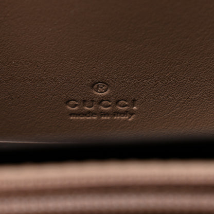 Gucci Calfskin Matelasse GG Marmont Zip Around Wallet Porcelain Rose 6 of 9