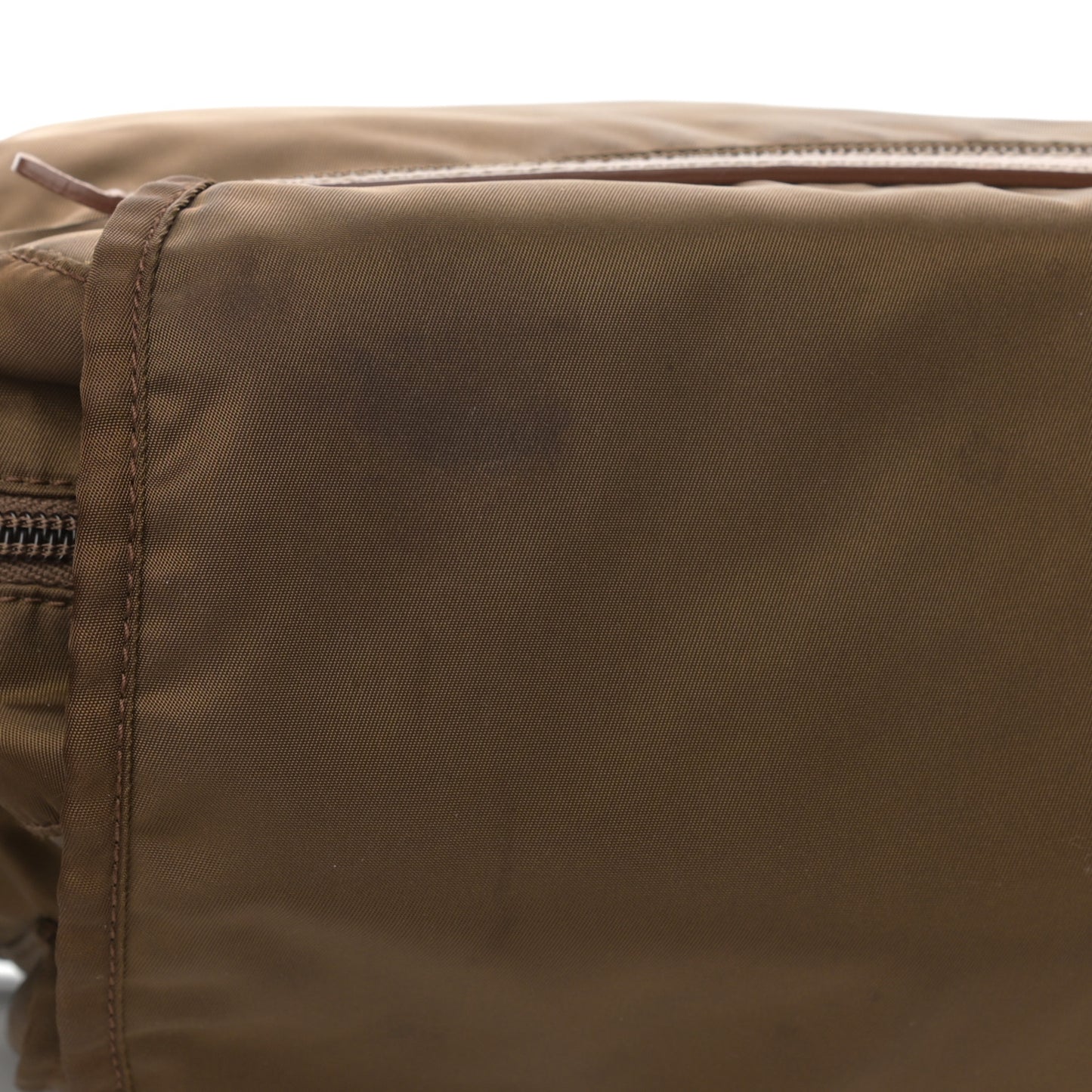 Tessuto Nylon Messenger Bag Bruciato