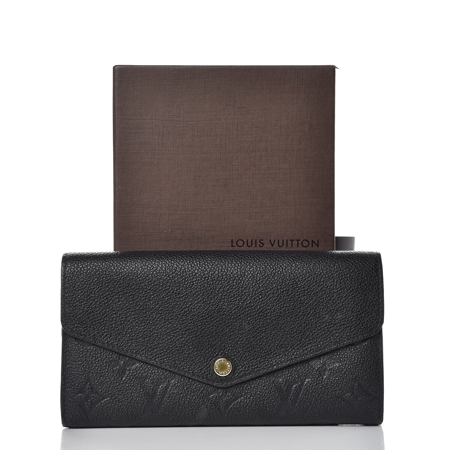 Louis Vuitton Empreinte Sarah Wallet NM Black 10 of 10