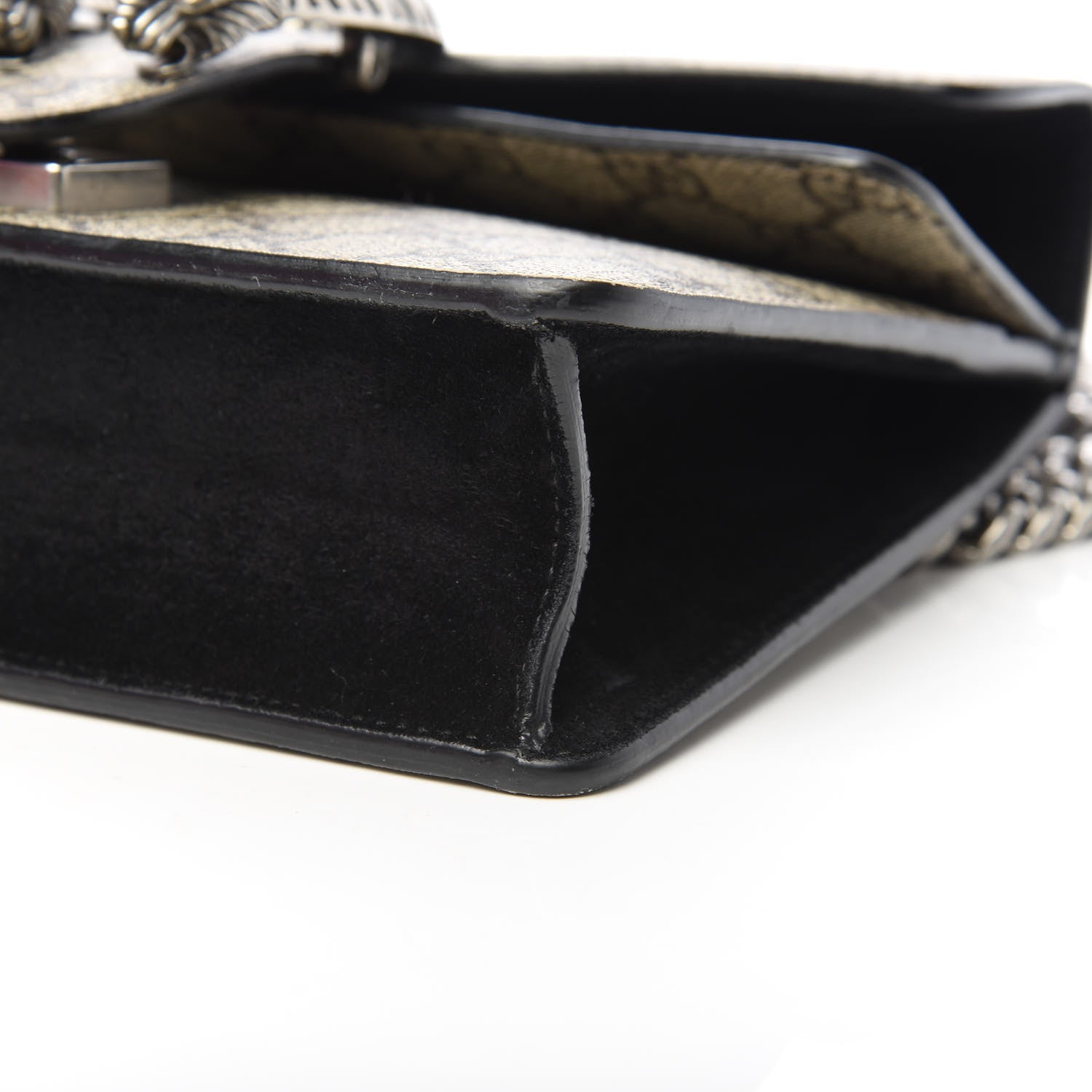 Gucci GG Supreme Monogram Mini Dionysus Shoulder Bag Black 10 of 14
