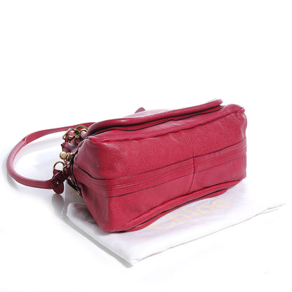 Chloe Calfskin Medium Paraty Cyclamen 4 of 8
