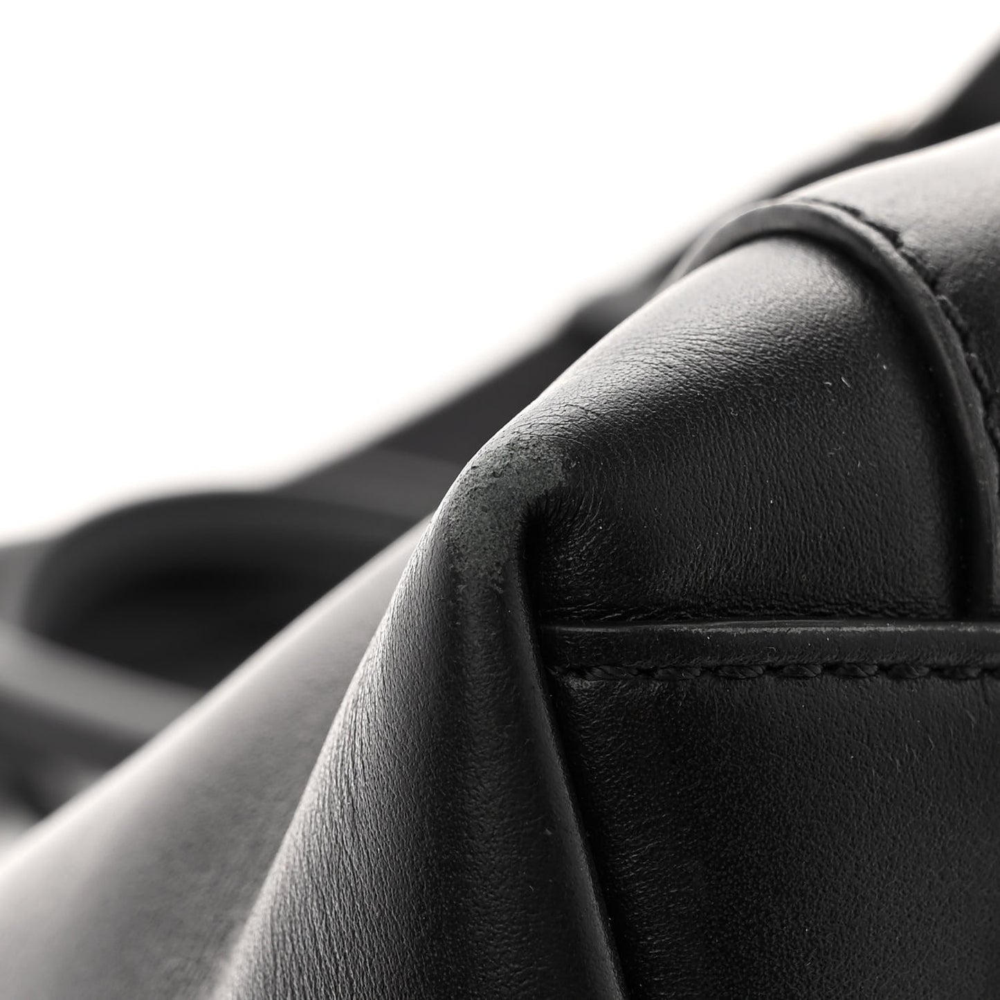 Box Calfskin Small Antigona Sport Top Handle Bag Black