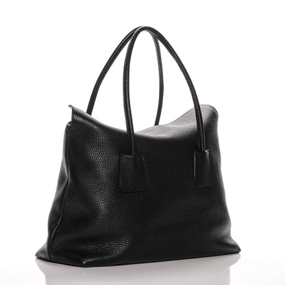 Burberry London Grainy Calfskin Medium Baynard Tote Black 3 of 8
