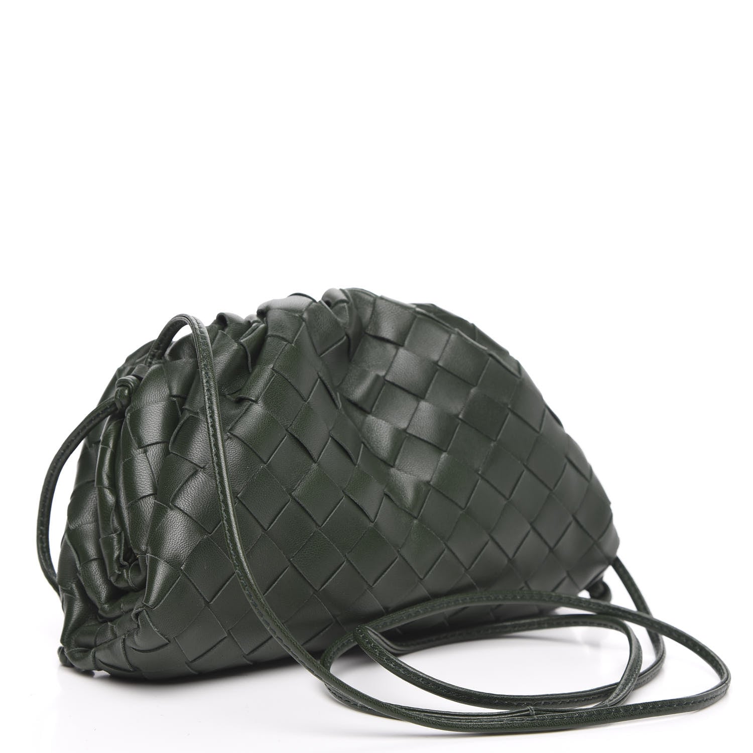 Bottega Veneta Nappa Intrecciato The Mini Pouch Moss 3 of 10