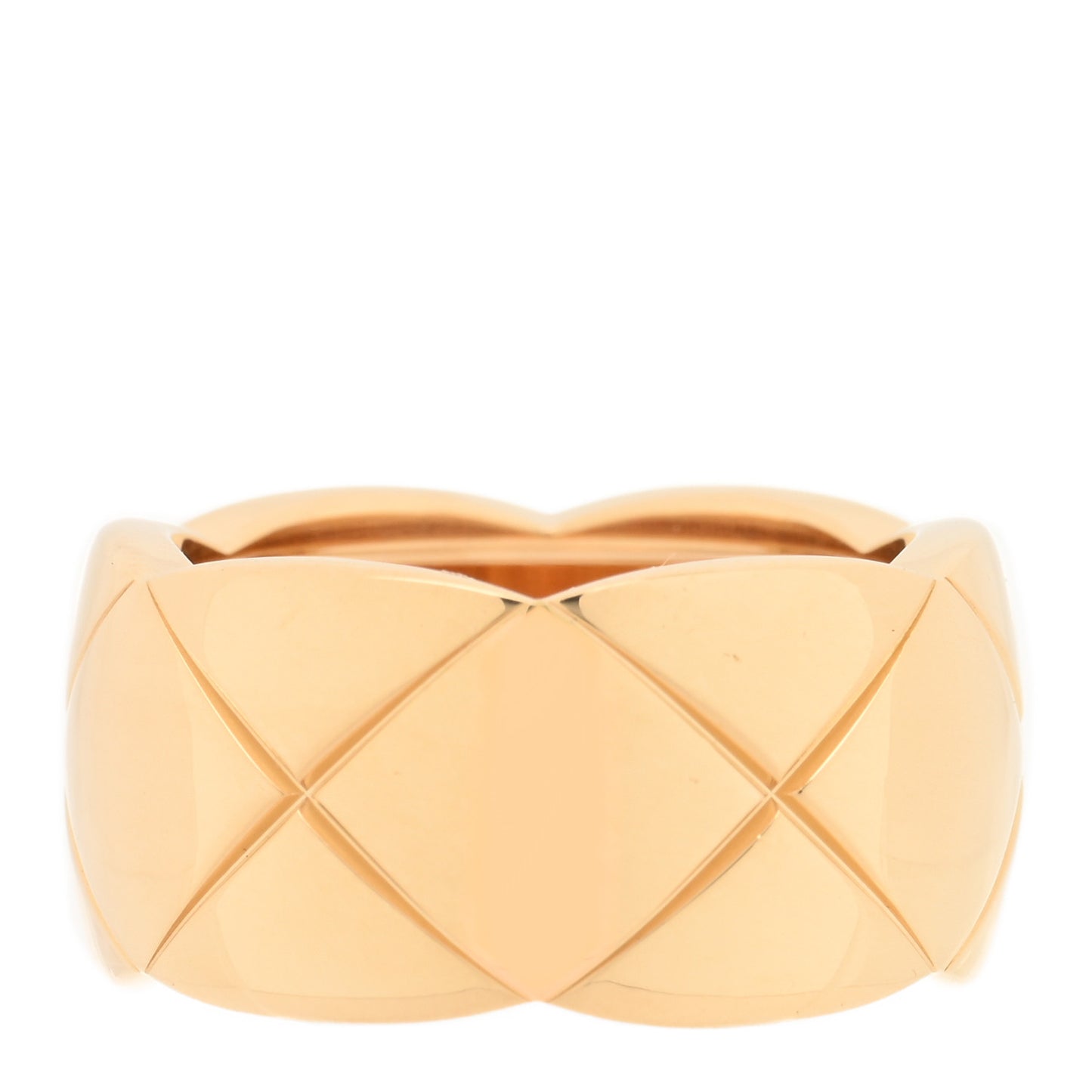 18K Yellow Gold Large Coco Crush Ring 55 7.25
