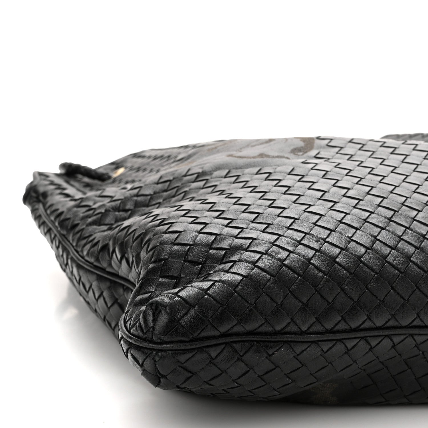 Bottega Veneta Nappa Intrecciato Butterfly Shoulder Bag Black 10 of 11