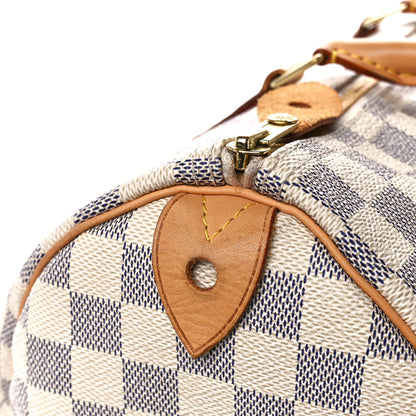 Louis Vuitton Damier Azur Speedy 35 15 of 15