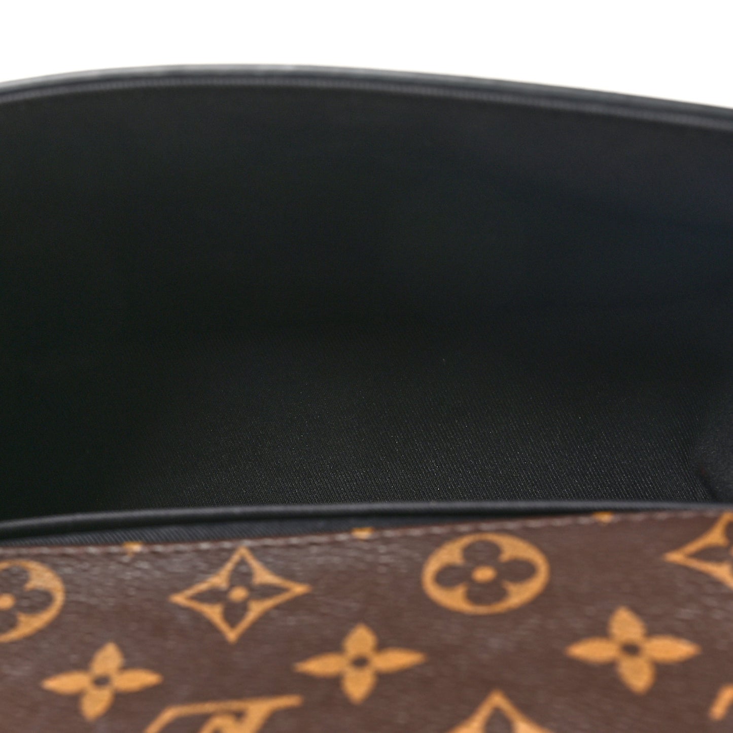 Patent Calfskin Monogram Cherrywood BB Black