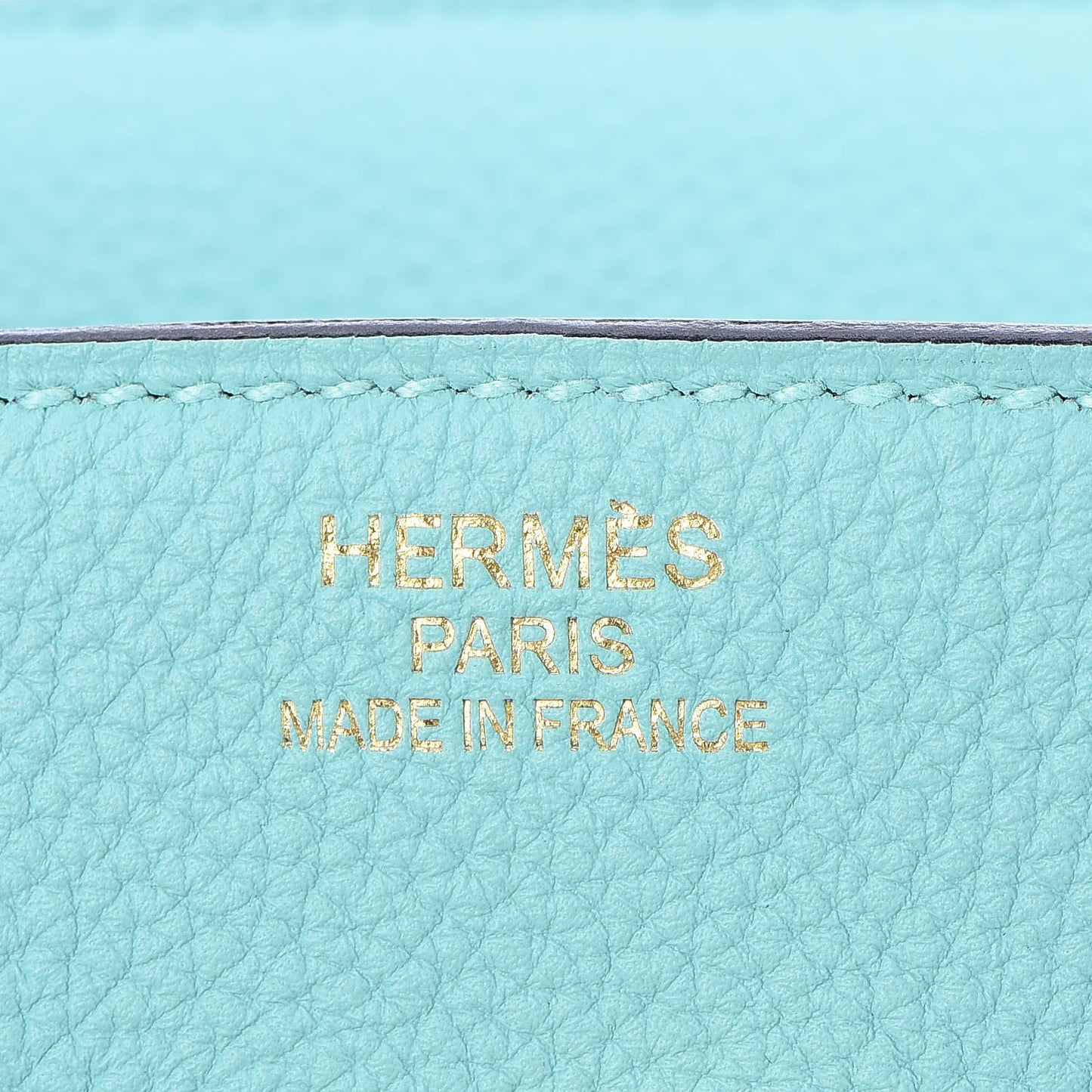 Togo Birkin 35 Bleu Atoll