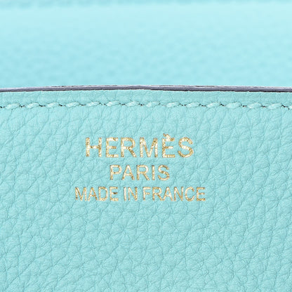 Hermes Togo Birkin 35 Bleu Atoll 19 of 37