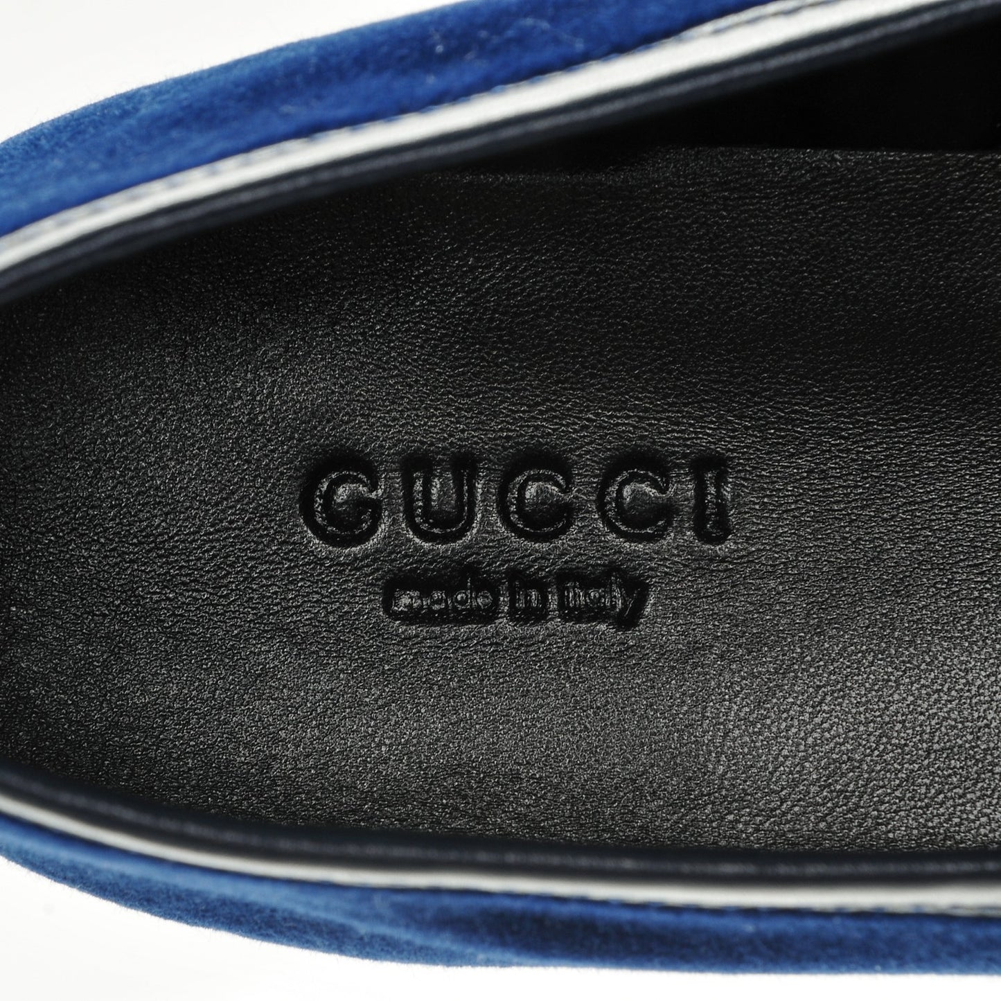 Velvet Horsebit Jordaan Loafers 38 Cobalt