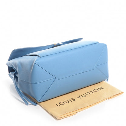 Louis Vuitton Calfskin Lockme MM Bleuet 4 of 7
