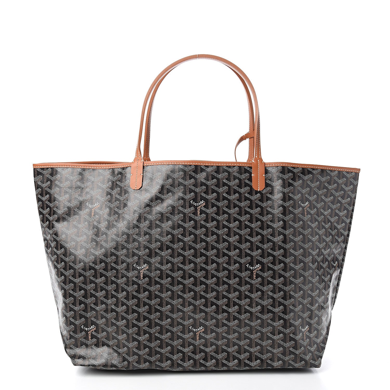 Goyard Goyardine Saint Louis GM Black Gold 2 of 10