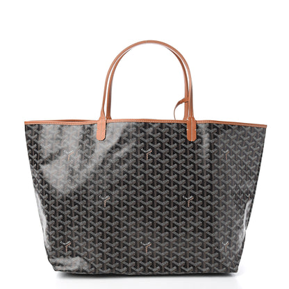 Goyard Goyardine Saint Louis GM Black Gold 2 of 10