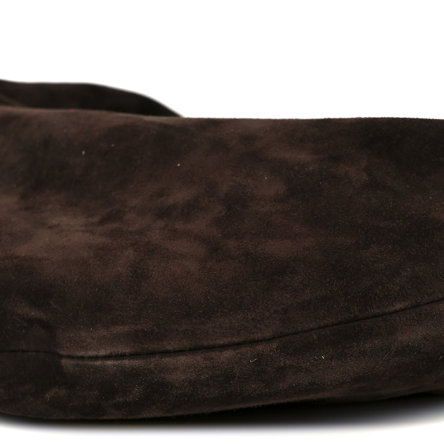 Suede Calfskin Medium Olivia Hobo Coffee