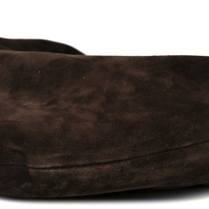 Khaite Suede Calfskin Medium Olivia Hobo Coffee 9 of 10