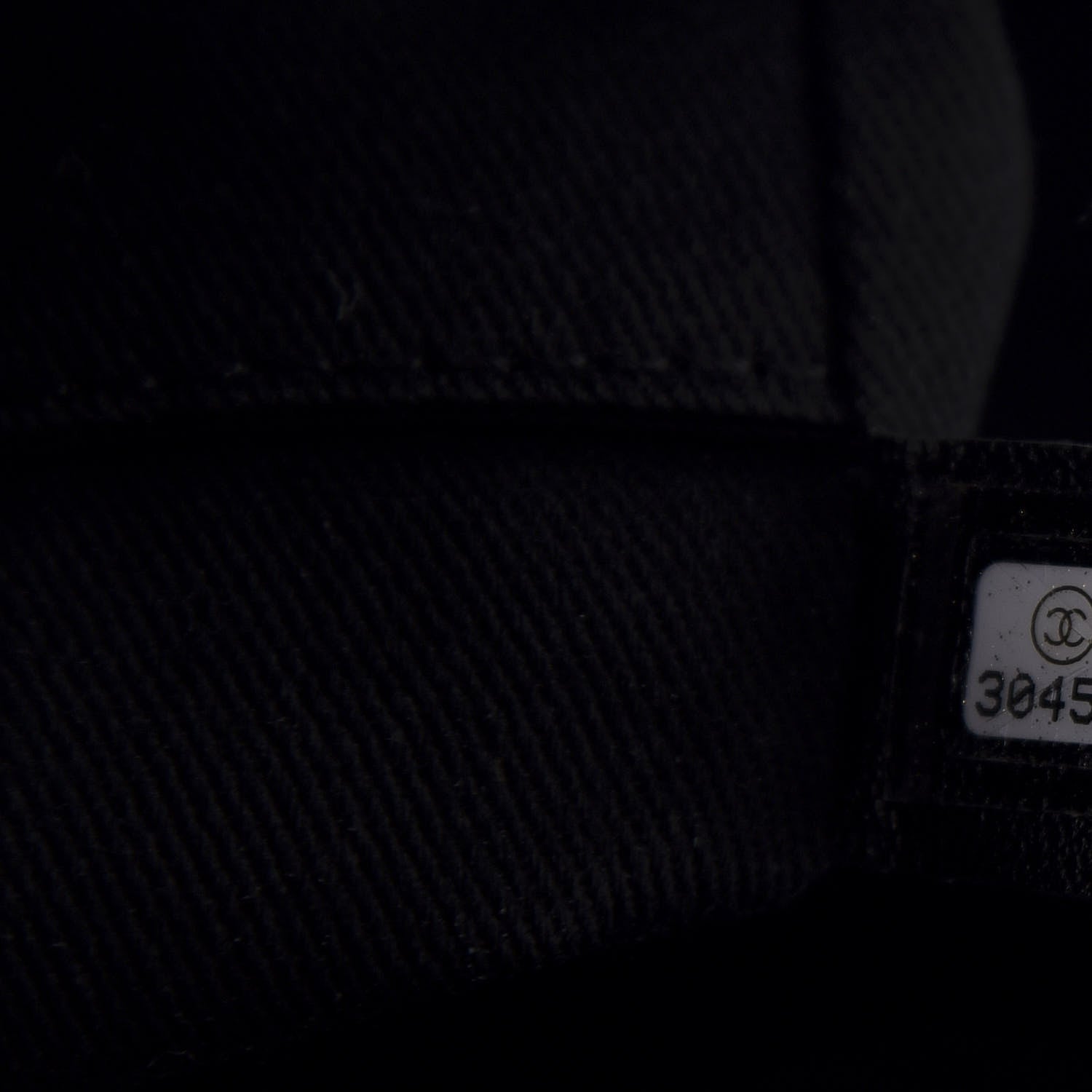 Chanel Canvas Mini Deauville Tote Black 9 of 11